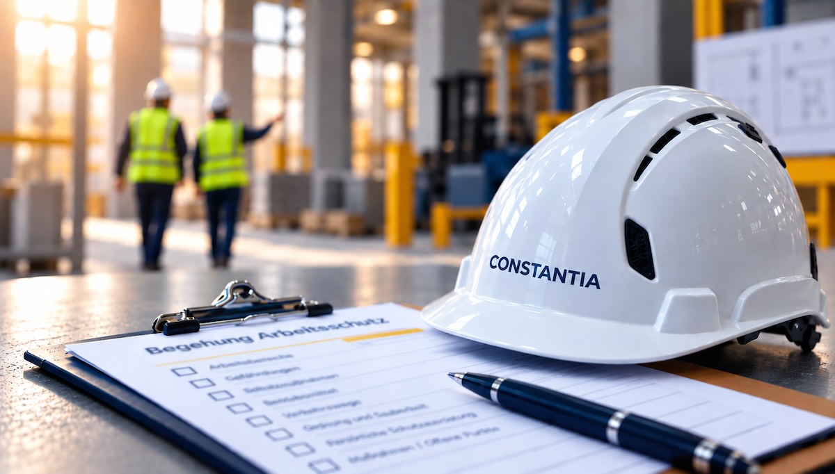 Externe Fachkraft für Arbeitssicherheit und Begehung in München - CONSTANTIA